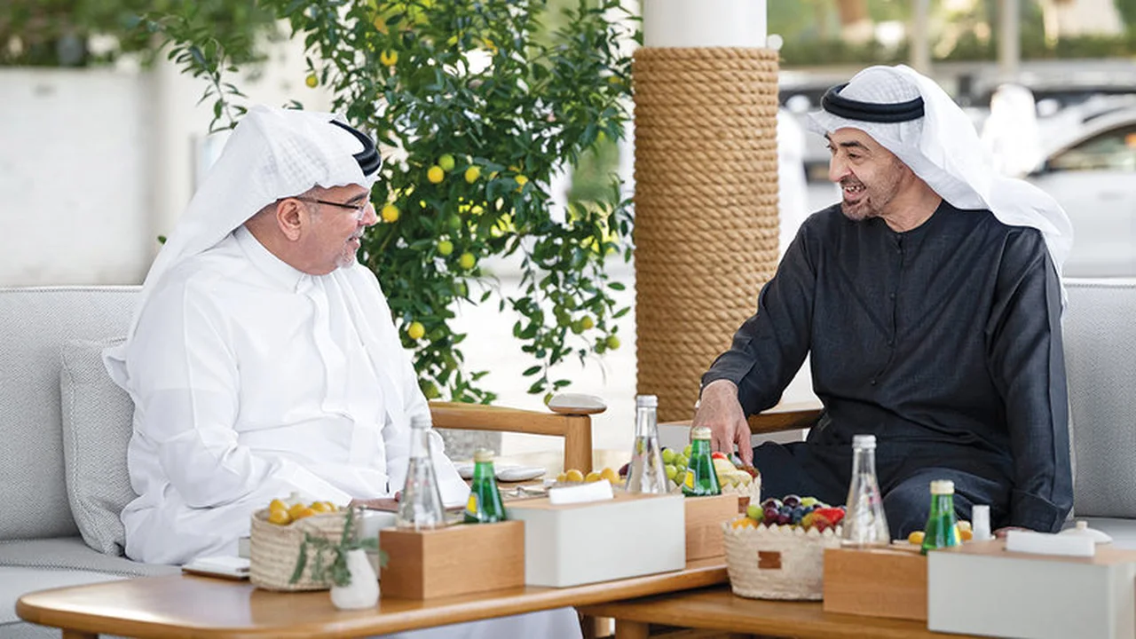 قمة ثنائية.. رئيس الدولة يستقبل ولي عهد البحرين في زيارة رسمية لنويصر